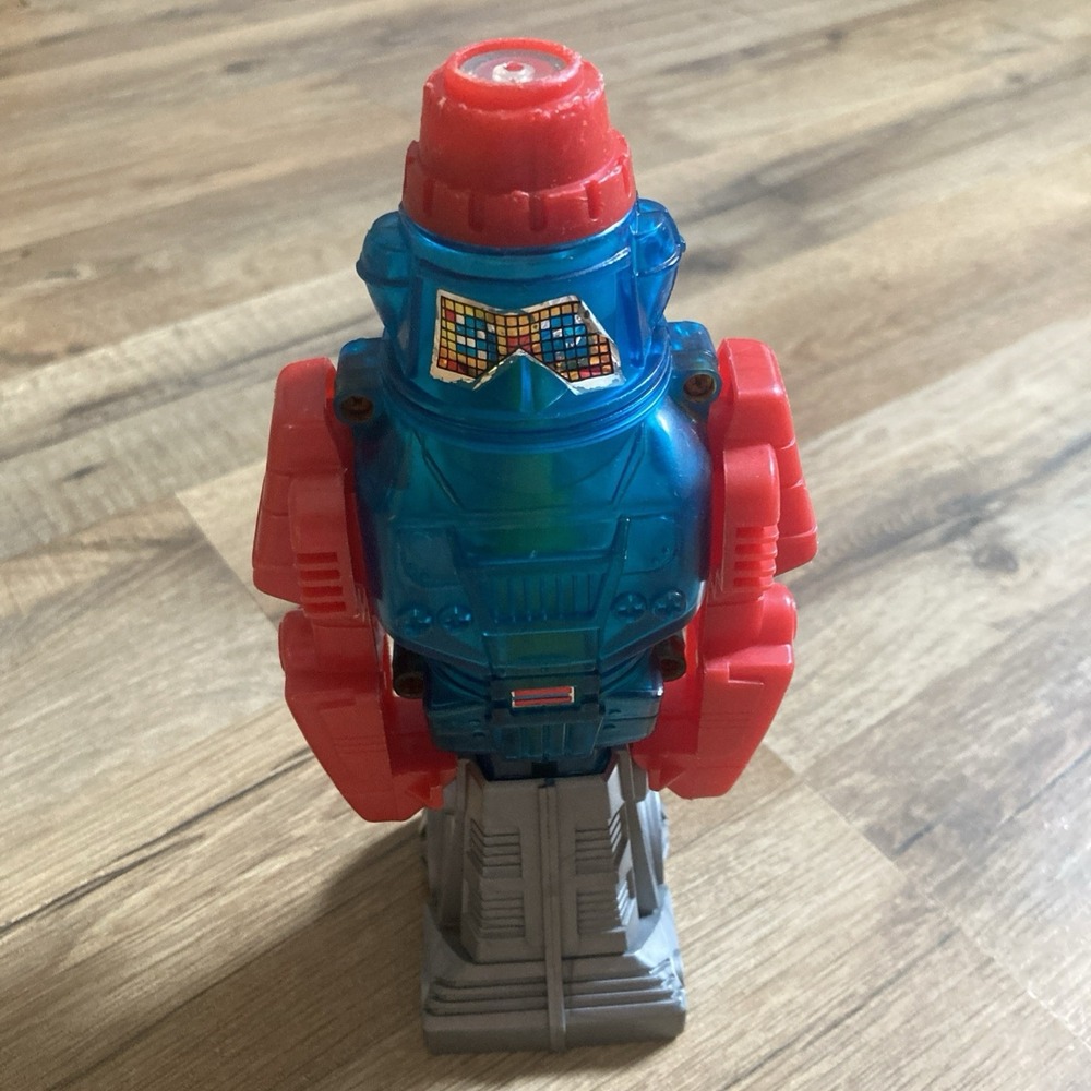Vintage 1984 Arco Gobots Mighty Robots Rogun Water Pistol Squirt Gun Used
